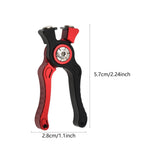 Maxbell Fishing Line Cutter Plier Non Slip Replacement Compact Lightweight Equipment Red Black