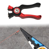 Maxbell Fishing Line Cutter Plier Non Slip Replacement Compact Lightweight Equipment Red Black