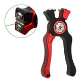 Maxbell Fishing Line Cutter Plier Non Slip Replacement Compact Lightweight Equipment Red Black