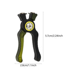 Maxbell Fishing Line Cutter Plier Non Slip Replacement Compact Lightweight Equipment Dark Green Black