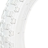 Maxbell Bike Outer Tire Heavy Duty Good Water Drainage Parts Easy Installation White 12 Inch