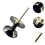 Maxbell Fishing Reel Spool Fishing Reel Modification Baitcasting Reel Spool for CR80 Black