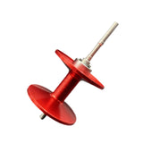 Maxbell Fishing Reel Spool Fishing Reel Modification Baitcasting Reel Spool for CR80 Red