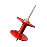 Maxbell Fishing Reel Spool Fishing Reel Modification Baitcasting Reel Spool for CR80 Red