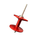 Maxbell Fishing Reel Spool Fishing Reel Modification Baitcasting Reel Spool for CR80 Red