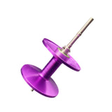 Maxbell Fishing Reel Spool Fishing Reel Modification Baitcasting Reel Spool for CR80 Violet