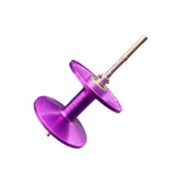Maxbell Fishing Reel Spool Fishing Reel Modification Baitcasting Reel Spool for CR80 Violet