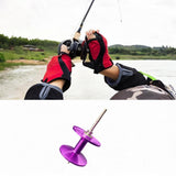 Maxbell Fishing Reel Spool Fishing Reel Modification Baitcasting Reel Spool for CR80 Violet