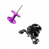 Maxbell Fishing Reel Spool Fishing Reel Modification Baitcasting Reel Spool for CR80 Violet