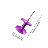 Maxbell Fishing Reel Spool Fishing Reel Modification Baitcasting Reel Spool for CR80 Violet