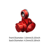 Maxbell Fishing Reel Adjust Button Stable Portable Spre Parts Fishing Reel Accessory red