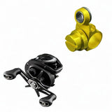 Maxbell Fishing Reel Adjust Button Stable Portable Spre Parts Fishing Reel Accessory yellow