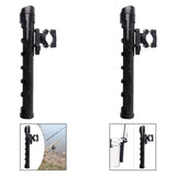 Maxbell Fishing Rod Holder for Bike for Bicycle Fishing Fishing Rod Rack for Bicycle Bottom hollow