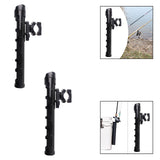 Maxbell Fishing Rod Holder for Bike for Bicycle Fishing Fishing Rod Rack for Bicycle Bottom hollow