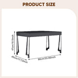 Maxbell Canopy for Wagon Attachment Awning Canopy for Garden Wagon for Garden Picnic