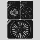 Maxbell 12x Bicycle Spoke Reflectors Bike Wheel Reflectors for Cycling Biking Riding