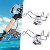 Maxbell Fishing Rod Holder Professional Adjustable Pole Holder for Ship Yacht Marine 25mm
