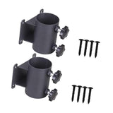 Maxbell 2Pcs Patio Umbrella Holder Deck Umbrella Mount for Beach Deck Railing Garden