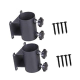 Maxbell 2Pcs Patio Umbrella Holder Deck Umbrella Mount for Beach Deck Railing Garden