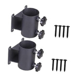Maxbell 2Pcs Patio Umbrella Holder Deck Umbrella Mount for Beach Deck Railing Garden