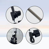 Maxbell Umbrella Holder for Electric Bicycle Adjustable Stainless Steel Bracket