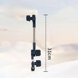 Maxbell Umbrella Holder for Electric Bicycle Adjustable Stainless Steel Bracket