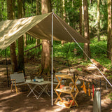 Maxbell Tent Poles Tent Accessories Universal Awning Poles for Hiking Garden Camping Silver