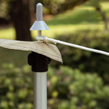 Maxbell Tent Poles Tent Accessories Universal Awning Poles for Hiking Garden Camping Silver