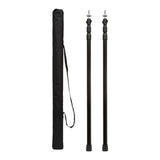 Maxbell Tent Poles Tent Accessories Universal Awning Poles for Hiking Garden Camping Black