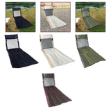 Maxbell Portable Folding Camping Chair Compact Sturdy Wear Resistant Mesh Lawn Chair Black