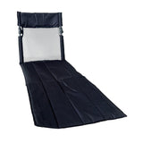 Maxbell Portable Folding Camping Chair Compact Sturdy Wear Resistant Mesh Lawn Chair Black