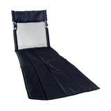 Maxbell Portable Folding Camping Chair Compact Sturdy Wear Resistant Mesh Lawn Chair Black