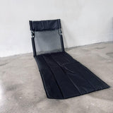 Maxbell Portable Folding Camping Chair Compact Sturdy Wear Resistant Mesh Lawn Chair Black