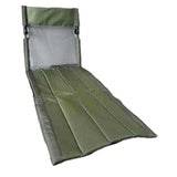 Maxbell Portable Folding Camping Chair Compact Sturdy Wear Resistant Mesh Lawn Chair Green