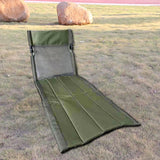 Maxbell Portable Folding Camping Chair Compact Sturdy Wear Resistant Mesh Lawn Chair Green