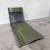 Maxbell Portable Folding Camping Chair Compact Sturdy Wear Resistant Mesh Lawn Chair Green