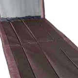 Maxbell Portable Folding Camping Chair Compact Sturdy Wear Resistant Mesh Lawn Chair Brown