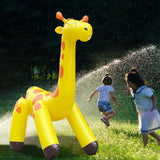 Maxbell Giraffe Sprinkler Kids Yard Summer Kids Play Activities Inflatable Water Toy