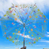 Maxbell Transparent Umbrella Windproof Dome Canopy for Kids Wedding Decoration Girls