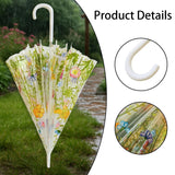 Maxbell Transparent Umbrella Windproof Dome Canopy for Kids Wedding Decoration Girls