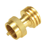 Maxbell Propane Tank Adapter Convert Brass Propane Regulator Adapter for BBQ Outdoor