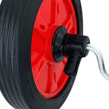 Maxbell Children Tricycle Wheel Repair Parts Non Slip Easy to Install Wheel Assembly Front Wheel Red