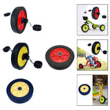 Maxbell Children Tricycle Wheel Repair Parts Non Slip Easy to Install Wheel Assembly Front Wheel Red