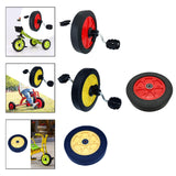 Maxbell Children Tricycle Wheel Repair Parts Non Slip Easy to Install Wheel Assembly Front Wheel Red