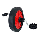 Maxbell Children Tricycle Wheel Repair Parts Non Slip Easy to Install Wheel Assembly Front Wheel Red