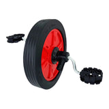 Maxbell Children Tricycle Wheel Repair Parts Non Slip Easy to Install Wheel Assembly Front Wheel Red