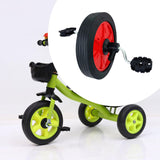Maxbell Children Tricycle Wheel Repair Parts Non Slip Easy to Install Wheel Assembly Front Wheel Red