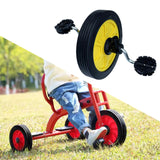 Maxbell Children Tricycle Wheel Repair Parts Non Slip Easy to Install Wheel Assembly Front Wheel Yellow