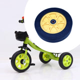 Maxbell Children Tricycle Wheel Repair Parts Non Slip Easy to Install Wheel Assembly Rear Wheel Yellow