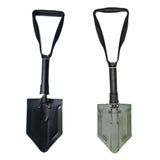 Maxbell Garden Shovel Weeding Tool Portable with Gear Hand Shovel for Farm Lawn Yard black